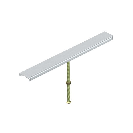DSU2 400 10050 - DSU2 400 10050 7424980 OBO BETTERMANN Lid butt support for OKA-W, Strip-galvanised, DIN EN 10147, Steel, St