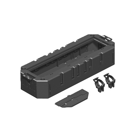 MT4 45 2-2 - MT4 45 2-2 7429139 OBO BETTERMANN Modul support 45, closed for 2+2 Modul 45 accessories, 208x76x40, Graphite..