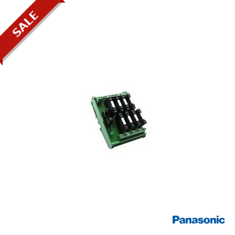 AFPRT8 - AFPRT8 PANASONIC Relay terminal with 8 relays (2A), with LED, changeover contact with screw terminal for con..