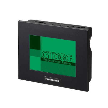 AIG05GQ04D - AIG05GQ04D PANASONIC Touch panel GT05G 3.5", monochrome, 320x240 pix., RS422/485 + USB-B (prog), 24V DC, SD/..