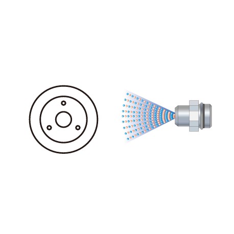 UERVAS - UERVAS ERVAS ER-VAS PANASONIC Single air outlet nozzle, series ER-V