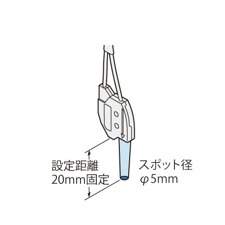 UFDL51 - UFDL51 FDL51 FD-L51 PANASONIC Fiber for FZ-10, standard type, 20 mm, 5 mm spot diam.