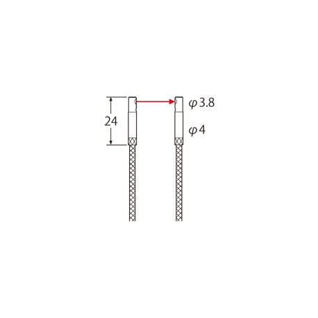 UFTH20VJ50S - UFTH20VJ50S FTH20VJ50S FT-H20-VJ50-S PANASONIC Fiber, thru-beam, heat-resistant 200°C, bending radius R18, 5..