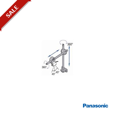 UMSAJ1A - UMSAJ1A MSAJ1A MS-AJ1-A PANASONIC Mounting bracket, horizontal, base