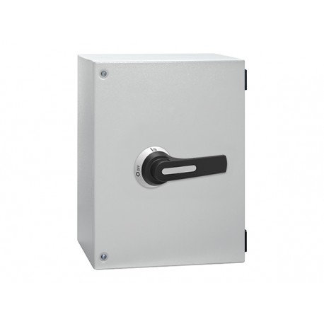 GLZM0315T4B - GLZM0315T4B LOVATO 4P SWITCH 315A-MET ENCL-BLACK HANDLE