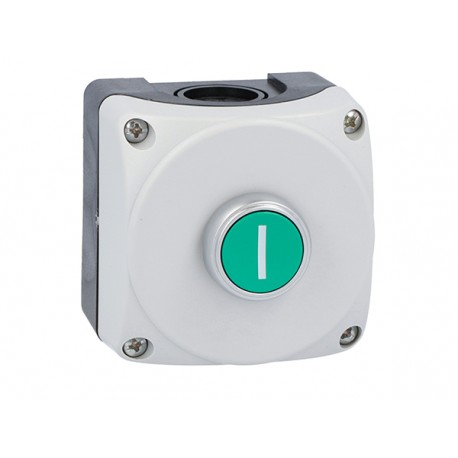 LPZP1B8100 - LPZP1B8100 LOVATO Grey button with green push button LPCB1113 Symbol "I"