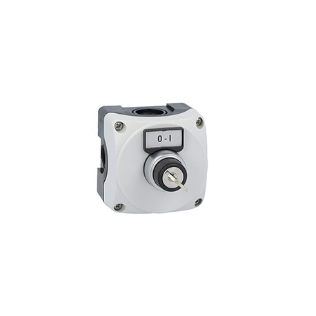 LPZP1B8301 - LPZP1B8301 LOVATO Grey keypad with LPCS320 key selector with "0-1" plate