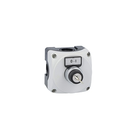 LPZP1B8302 - LPZP1B8302 LOVATO Grey keypad with LPCS320 key selector with "0-1" plate