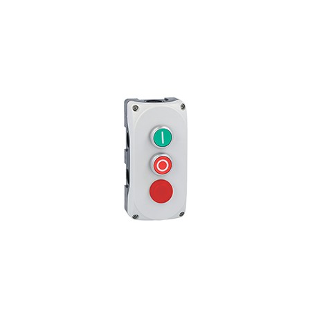 LPZP3B8900 - LPZP3B8900 LOVATO Three operator keypad with buttons LPCB1113 + LPCB1104 + LPL7 (12... 30V AC/DC)