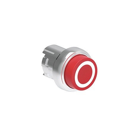 LPSB2104 - LPSB2104 LOVATO Red Protruding Metal Pushbutton with symbol O