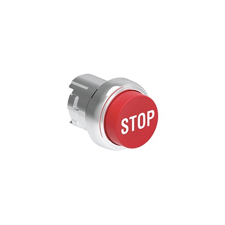 LPSB2134 - LPSB2134 LOVATO Red Protruding Metal Pushbutton with STOP symbol