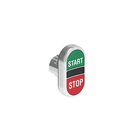 LPSB7133 - LPSB7133 LOVATO Double Metal Pushbutton with 2 standard pushbuttons with STAR/STOP Green/Red symbol