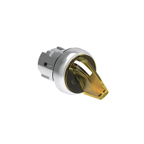 LPSSL1335 - LPSSL1335 LOVATO Metallic Light Selector 3 positions "1-0-2" return "1-0 2" Yellow