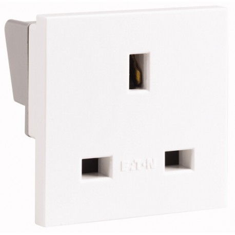 40071360647 - 40071360647 Accessories AT-S+ Module (terminals) EATON ELECTRIC Socket, 13A, 3pin, 2 earth terminals, non st..