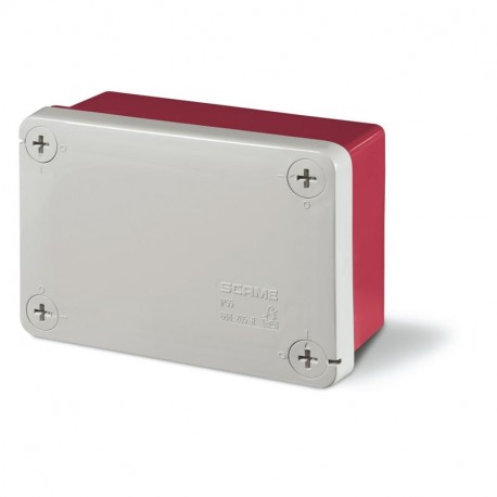 688.205.R - 688.205.R SCAME SURF.MOUNT.JUNCTION BOX 120X80 IP55 960°