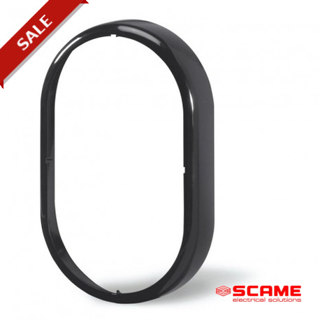 790.302 - 790.302 SCAME OVAL DECORATIVE FRAME FOR HYDRA BLACK