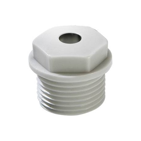 EMN-O 25 - EMN-O 25 50062295 WISKA Light grey polyethylene through-hexagonal cap, IP54 long thread M25