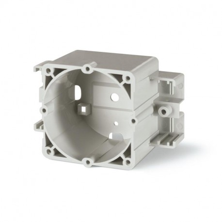 872.PB02 - 872.PB02 SCAME BOX FOR DEVICES 60 MM GREY
