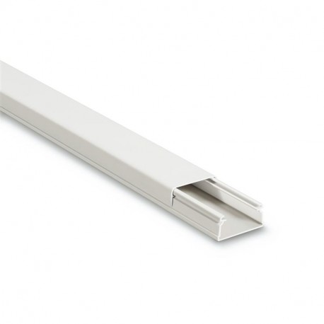 876.2015AV - 876.2015AV SCAME MINI-TRUNKING 20X15 WHITE ENV.LID