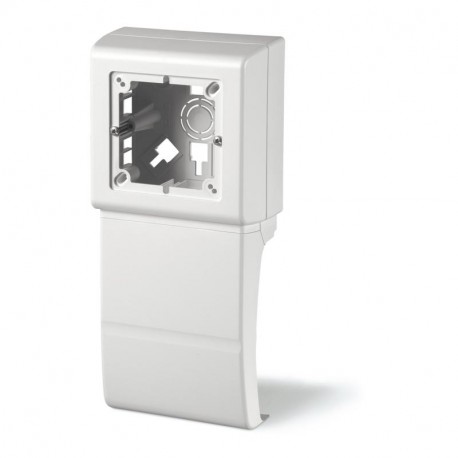 879.PA6050 - 879.PA6050 SCAME BOX 60MM CENTRES FOR SKIRTING 80MM WHITE