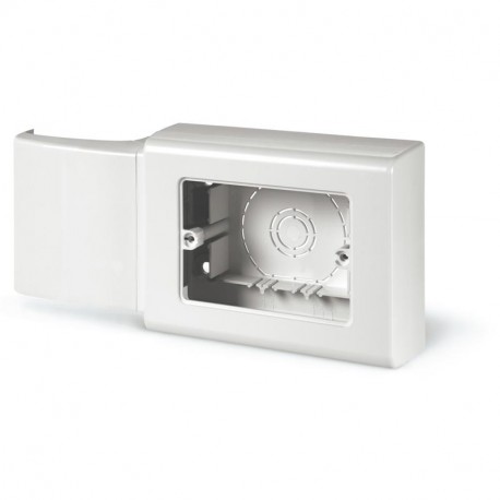 879.PB8040M - 879.PB8040M SCAME BOX 83,5MM CENTRES FOR SKIRT.80MM WHITE