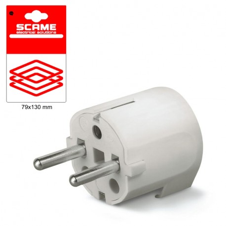 999.10083 - 999.10083 SCAME SCHUKO-FRENCH PLUG BLISTER PACKED