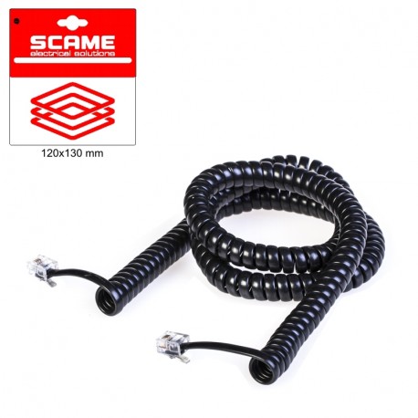 999.10741 - 999.10741 SCAME TELEPHONE CORDS BLISTER PACKED
