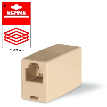 999.10794 - 999.10794 SCAME TELEPHONE COUPLER BLISTER PACKED