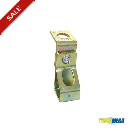 FBF-O10 - FBF-O10 BFA1055 TEKNOMEGA WALL CLIP FOR THREADED ROD-HORIZONTAL