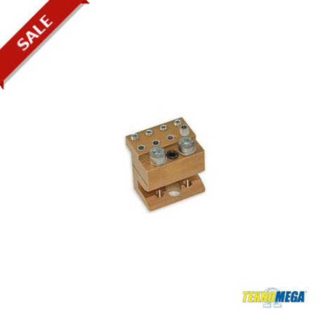 BOC RIP 8 - BOC RIP 8 BOC1000 TEKNOMEGA 8-OUTPUT BRASS CONNECTION BLOCK UNIT