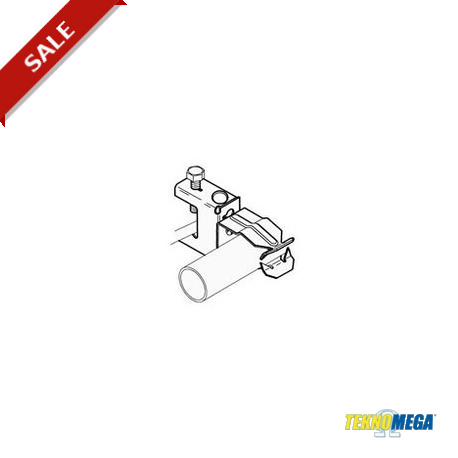 CLP-MBC-FTO2230 - CLP-MBC-FTO2230 CLP1650 TEKNOMEGA CLAMP HORIZONTAL PIPE Ø 22÷30 FASTENER CLAMP SERIES ≤16MM THICK