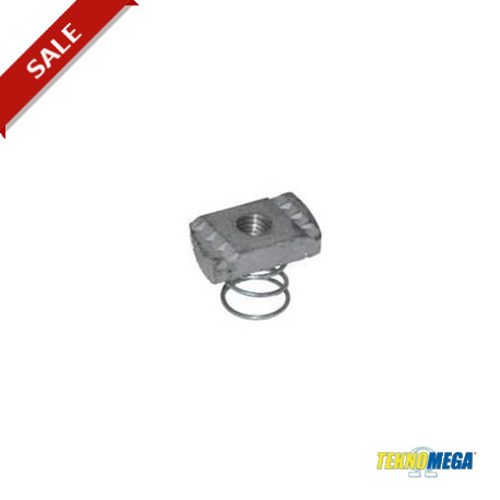 DAP-M12C - DAP-M12C DAP1035 TEKNOMEGA SENDZIMIR STRUT NUT M12 SHORT SPRING