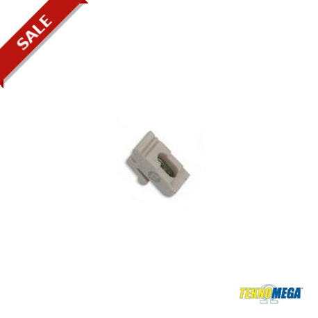 DIN GKLIP 4-6 - DIN GKLIP 4-6 DIN1105 TEKNOMEGA CLIP FOR ASYMMETRICAL DIN PROFILE NYLON M3-M5 HOLE