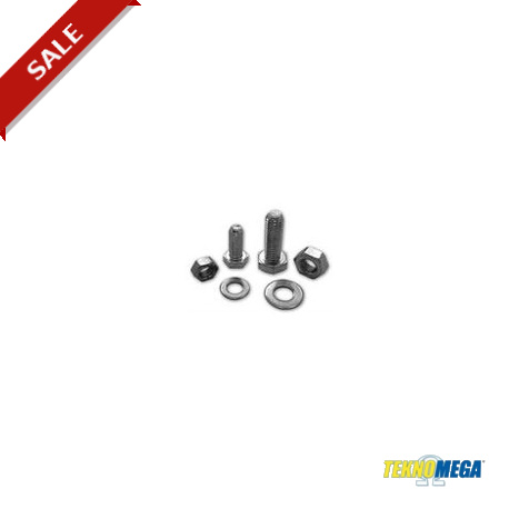 FVA-TE-8x16-INOX - FVA-TE-8x16-INOX FVT1320 TEKNOMEGA M8 X 16 STAINLESS STEEL EXAGONAL HEAD SCREW + NUT AND WASHER