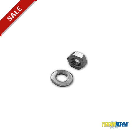 FVA-DR-M10-INOX - FVA-DR-M10-INOX FVT1359 TEKNOMEGA STAINLESS STEEL NUT AND WASHER M10