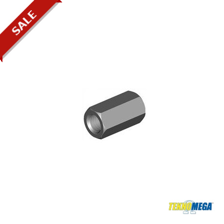 FVA-MF-8x30-INOX - FVA-MF-8x30-INOX FVT1415 TEKNOMEGA M8 THREADED COUPLER STAINLESS STELL H.30