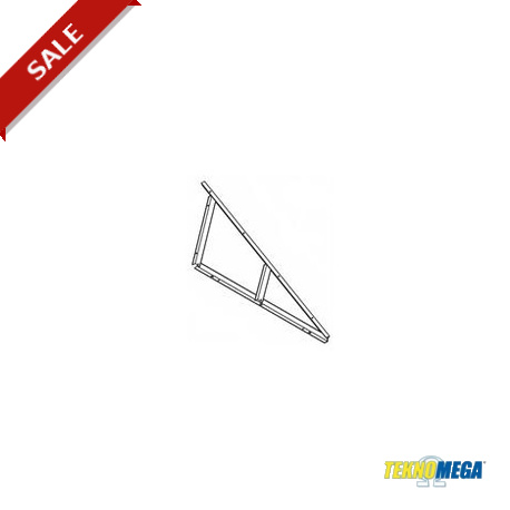FVT1517 - FVT-TRG-DP-O FVT1517 TEKNOMEGA 30° TRIANGLE FOR FASTENING DOUBLE HORIZONTAL MODULE