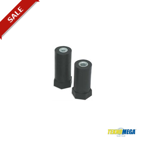 CLN 30M6-21 - CLN 30M6-21 ISO1170 TEKNOMEGA ΩISO SPACER COLUMN H30M6 CH21 BLACK COLOUR