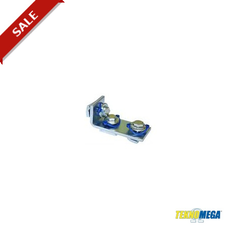 STF-WL3-P - STF-WL3-P STF2110 TEKNOMEGA 3 HOLES 90° BRACKET ELECTROLYTIC GALVANIZATION WITH PREFITTED BOLT
