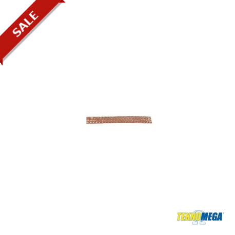 TPS 20-75 - TPS 20-75 TPS1045 TEKNOMEGA FLAT TINNED COPPER BRAID 75 MM²
