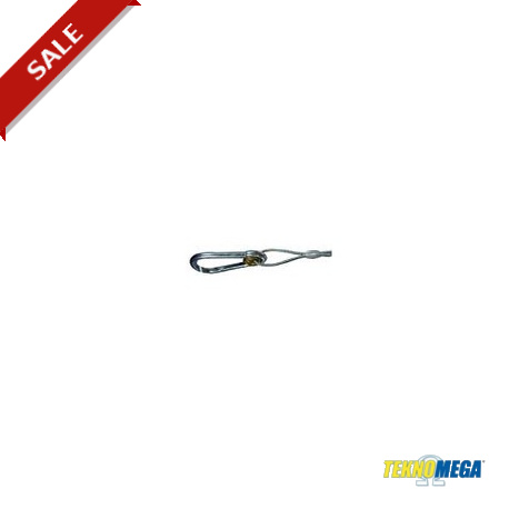 KLS3 - KLS3 ZCT1185 TEKNOMEGA ΩZIP KIT SNAP-ON-HOOK TERMINAL SILVER RANGE L.3 MT