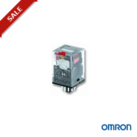 MKS2PN AC230 - MKS2PN AC230 240065 OMRON Relay, plug-in, 8-pin, DPDT, 10A, mech & LED indicator