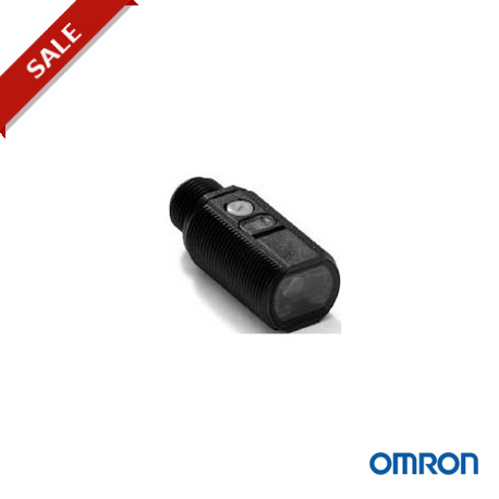 E3FZ-B81 2M - E3FZ-B81 2M 329518 OMRON Photoelectric sensor, miniature M18 Obj. cc transparent mirror 500mm PNP 3h 2m Cable