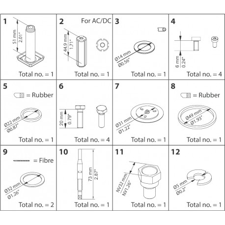 032F2209 - 032F2209 DANFOSS REFRIGERATION Type designation: Overhaul kit, Used for product: EVRA 15