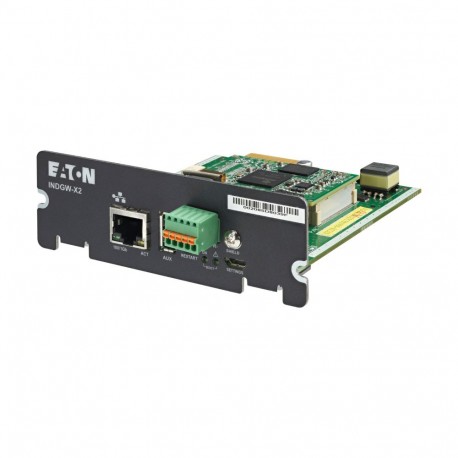 INDGW-X2 - INDGW-X2 744-07538 EATON ELECTRIC GIGABIT INDUSTRIAL GATEWAY CARD X-SLOT
