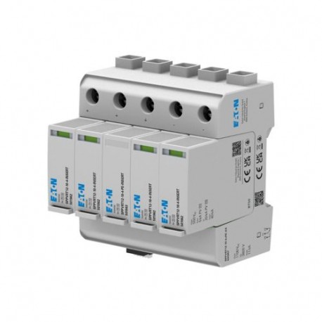 SPPVRT12-10-4+PE+AX - SPPVRT12-10-4+PE+AX EP-501957 Y7-501957 EATON ELECTRIC Multi MPPT PV-SPD, 1000V, Class 1 & 2 with AUX contact