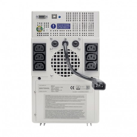 SMX700HGL - SMX700HGL EATON ELECTRIC SmartPro Medical-Grade UPS, Line Interactive, Lithium Battery, 6 Outlets 230V, 700V..