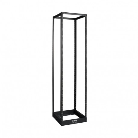 SR4POST - SR4POST EATON ELECTRIC 45U SmartRack 4-Post Open Frame Rack, 1000 lbs (453.6 kgs) Capacity Organize and Secu..