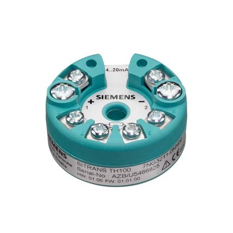 7NG3211-0AN00 - 7NG3211-0AN00 SIEMENS Temperature transmitter SITRANS TH100 for PT100 for installation in connection head Ty..