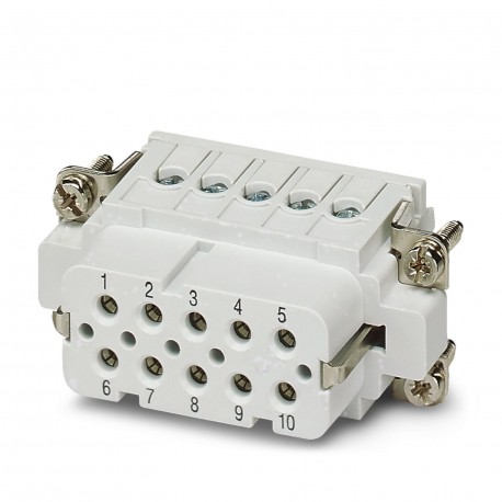 HC-A 10-EBUS - HC-A 10-EBUS 1773077 PHOENIX CONTACT HEAVYCON female insert, A10 series, 10-pos., screw connection